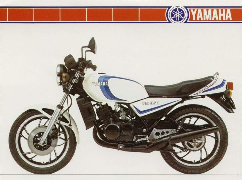 1980 Yamaha RD350LC